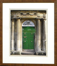 Green Georgian Door Series II Wall Art