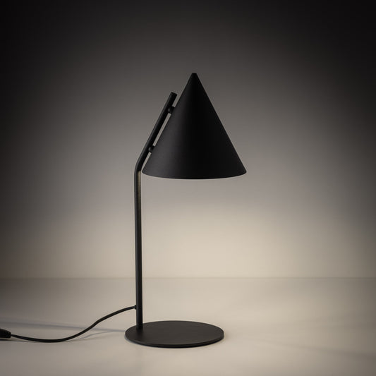 CONO Black Modern Minimalist Night Lamp
