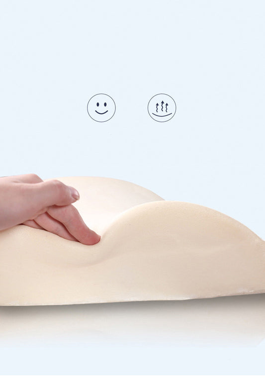 Office Lumbar Support Memory Foam Cushion Black lumbar support cushion