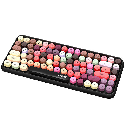 Home Office Girls Punk Bluetooth Keyboard