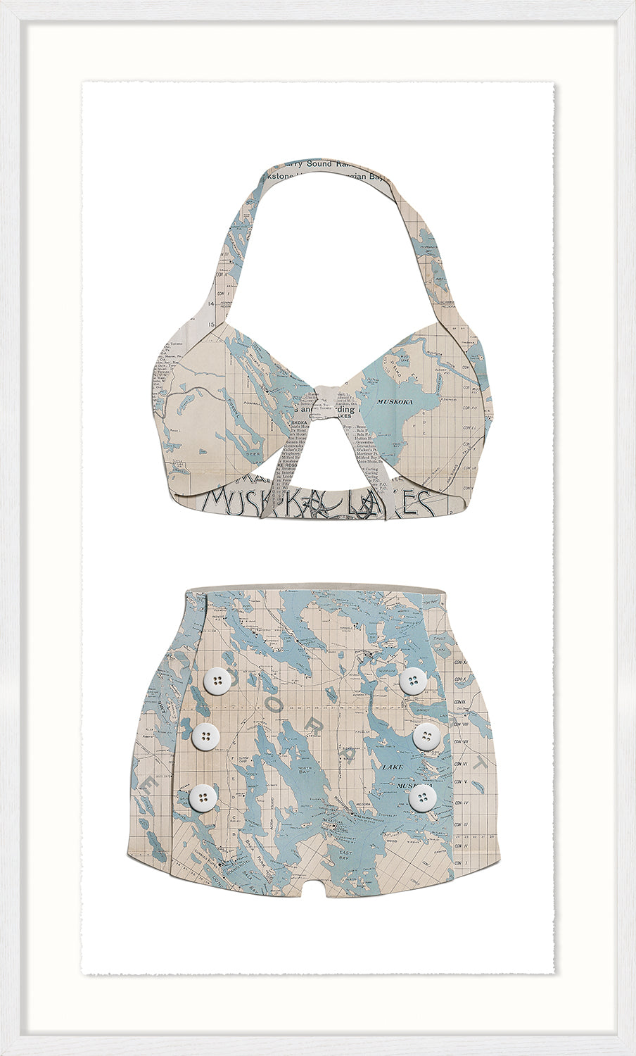 SWIM CUTOUTS-PARCHMENT