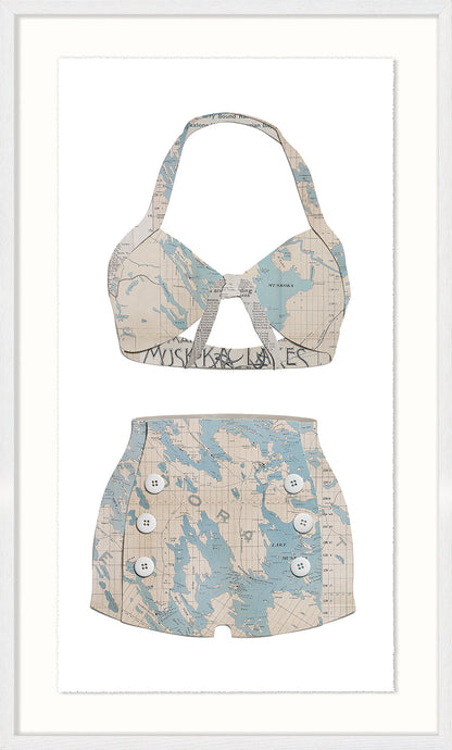 SWIM CUTOUTS-PARCHMENT