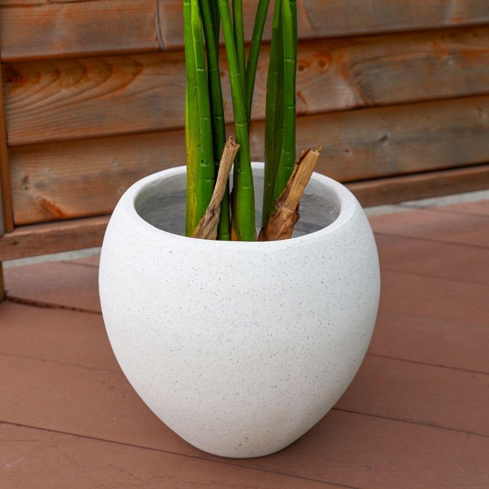 Merida Round Cement Planter (Multiple Sizes)