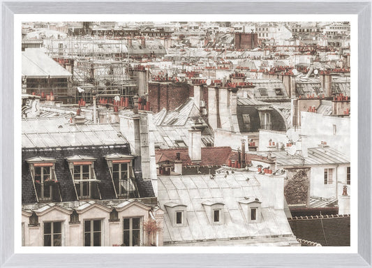 Terra Cotta Rooftops Paris