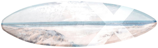 Surfboard Beach View