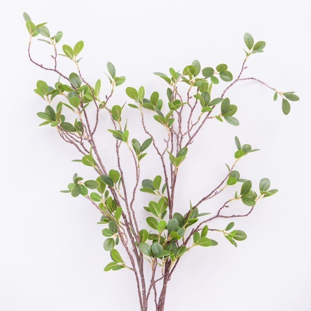 Riviera Artificial Banyan Leaf Branch 44'' X 12'' (Set Of Two)