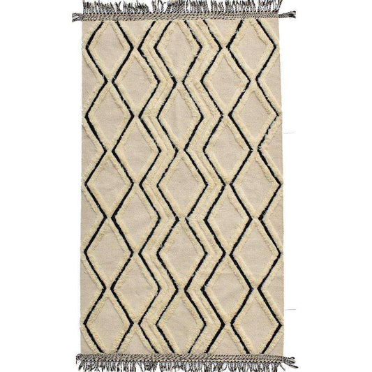 Amber Woven Wool 6X9 Rug