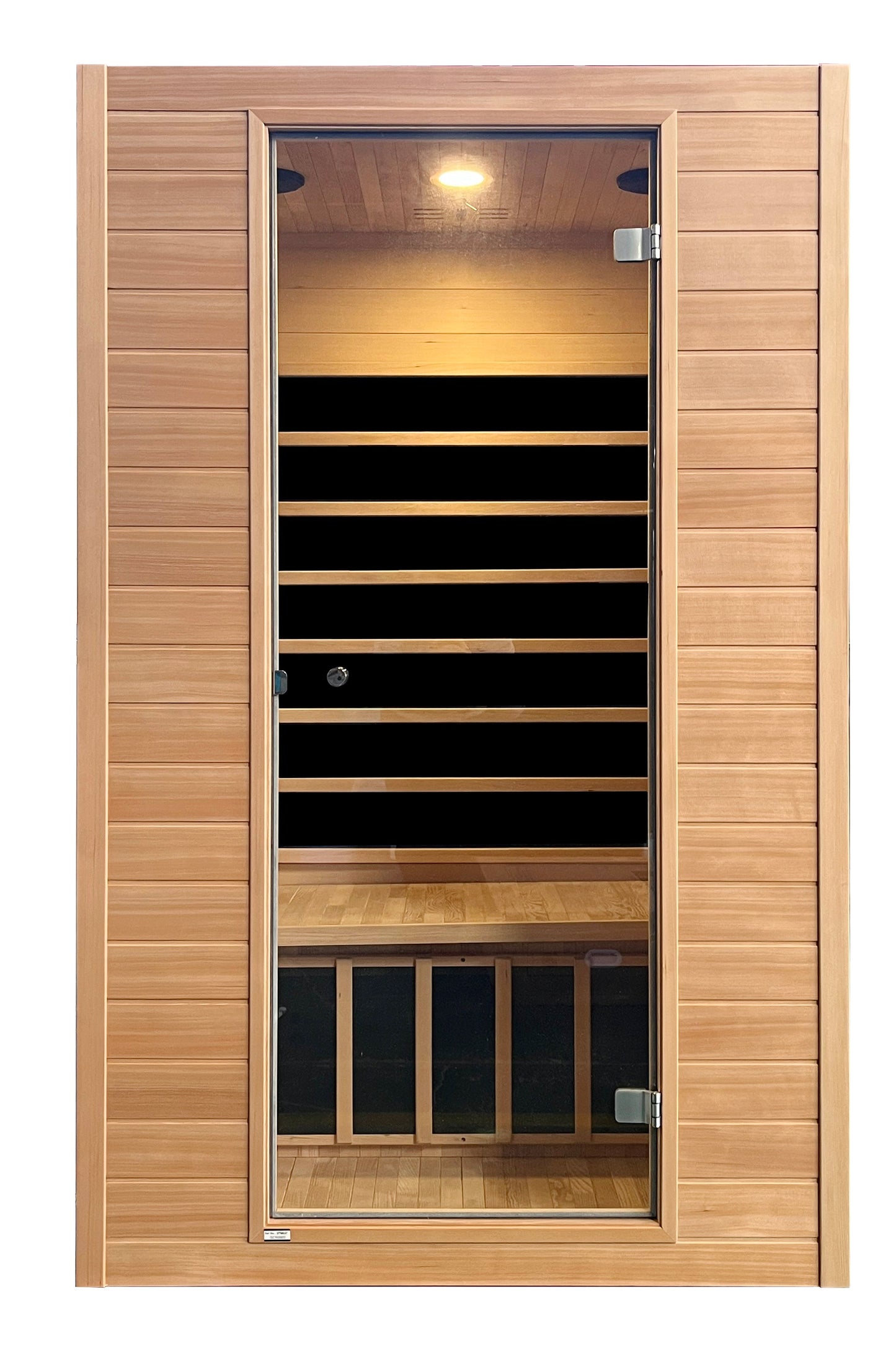 Blisspod, Vienna, Far Infrared Sauna Canadian Hemlock Very Low EMF Sauna, 7 Heaters – 3 Persons