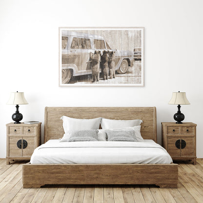 Bears In Yellowstone C. 1950