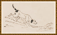 收藏品23 – 獵犬，約1856年