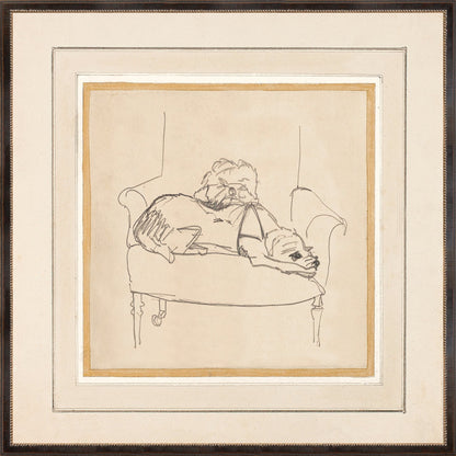 COLLECTION 23 – TWO DOGS ON A CHAIR C. 1930
