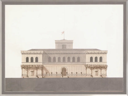 Italian Villa Facade ll, C. 1838