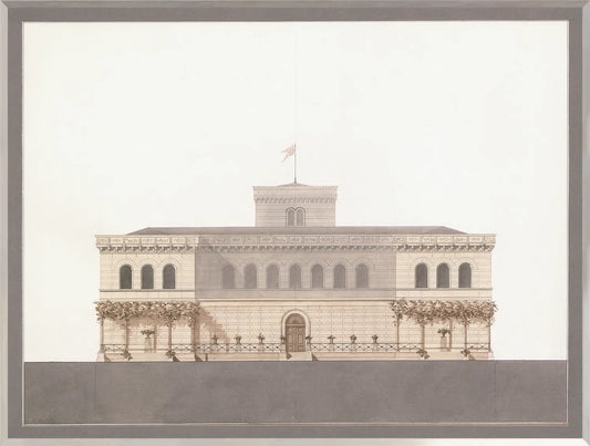 Italian Villa Facade ll, C. 1838