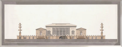 Italian Villa Facade lll, C. 1838