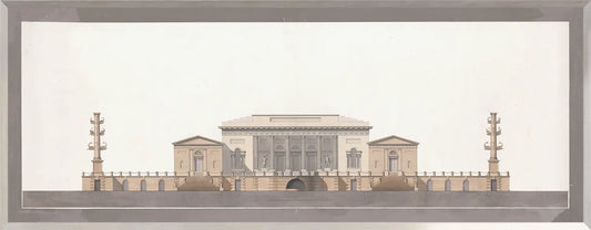 Italian Villa Facade lll, C. 1838