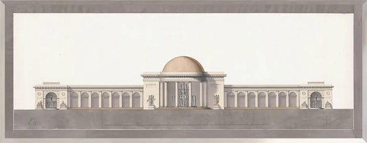 Italian Villa Facade lV, C. 1838