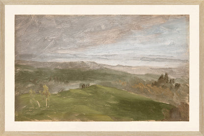 Hudson River School – Summer View, Hudson Valley C. 1870