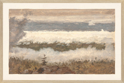 Hudson River School – Clouds from the Catskills C. 1870