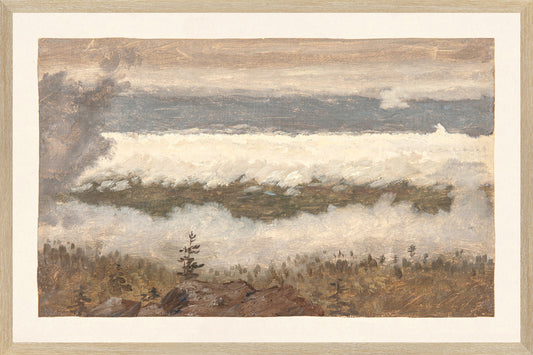 Hudson River School – Clouds from the Catskills C. 1870