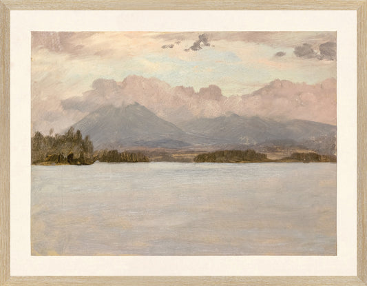 Hudson River School – Lake Katahdin C. 1870