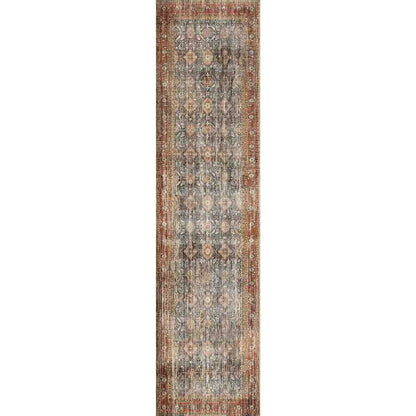 克拉拉橙藍地毯