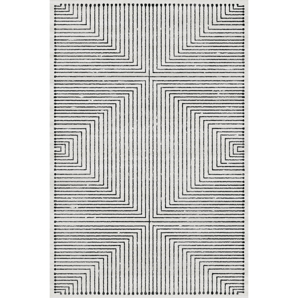 Bond Black & Ivory Rug