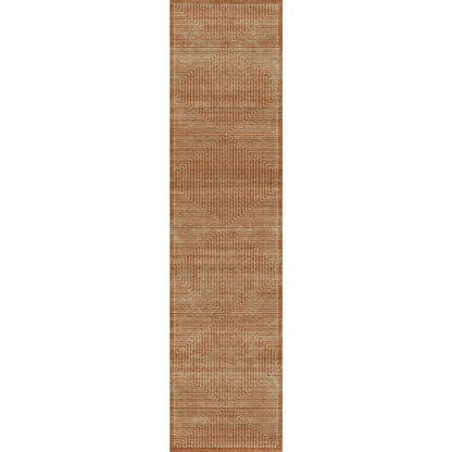 Bond Natural Orange Ivory Rug