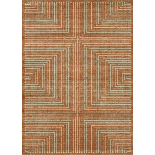Bond Natural Orange Ivory Rug