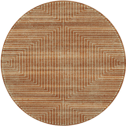 Bond Natural Orange Ivory Rug