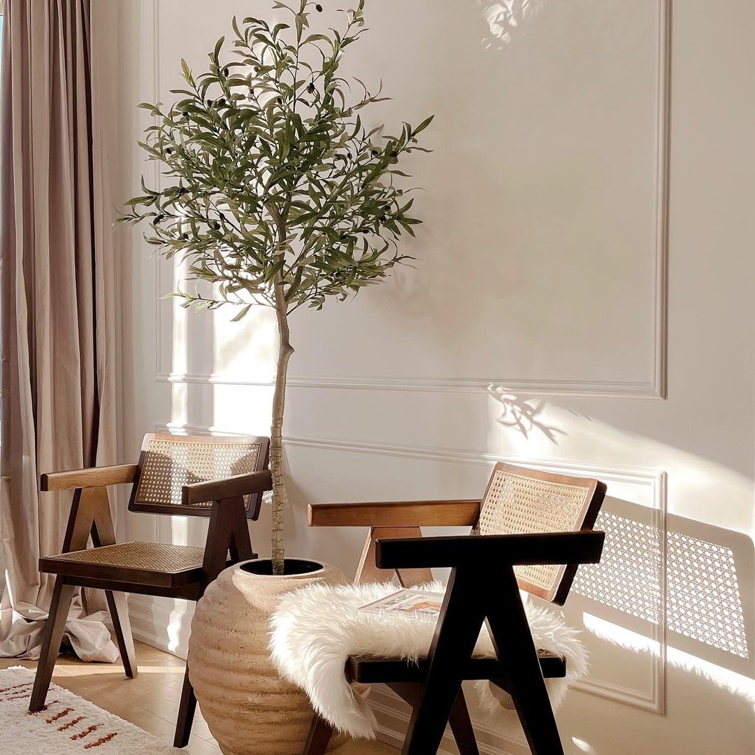 Oli Artificial Olive Tree Potted Plant (Multiple Sizes)