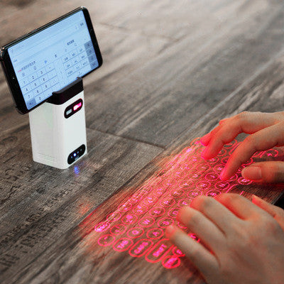 Clavier laser virtuel LEING FST, projecteur sans fil Bluetooth, clavier de téléphone pour ordinateur portable avec fonction souris