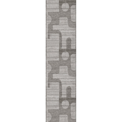 Puzzo Grey Silver Rug