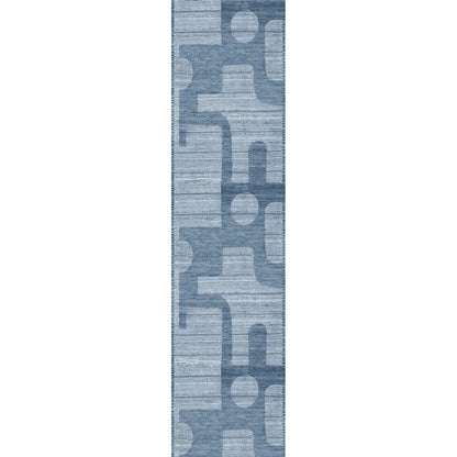 Puzzo Blue Rug
