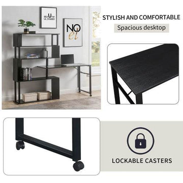 Home Office Computer Desk L-shaped Corner Table - Austrige™