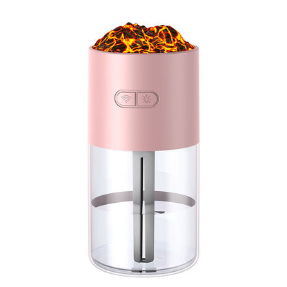 Nouvel humidificateur d'air à projection de ciel étoilé, petit appareil portable anti-brûlure à sec, vaporisateur USB, tête vibrante