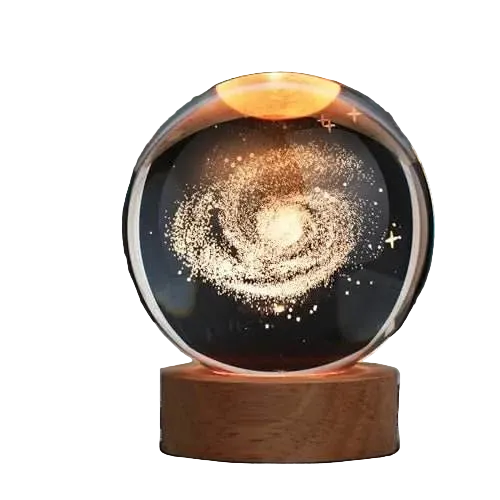 3D Crystal Ball Night Light
