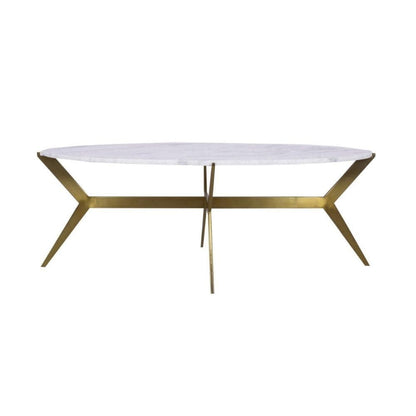 Riva Oval Marble Coffee Table