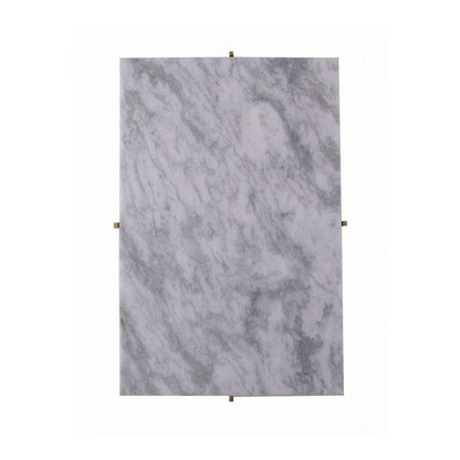 Sevi Rectangular Marble Side Table