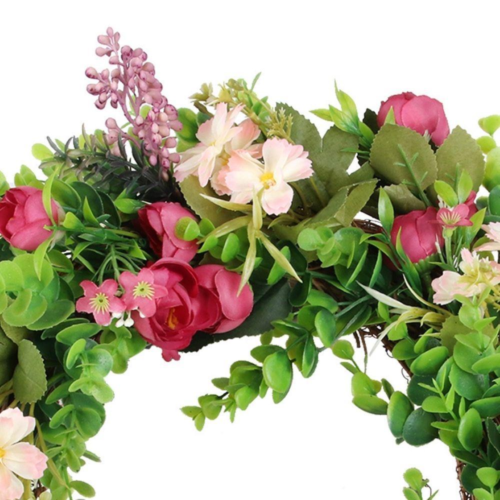 Jayla Artificial Floral Wreath 19.7''