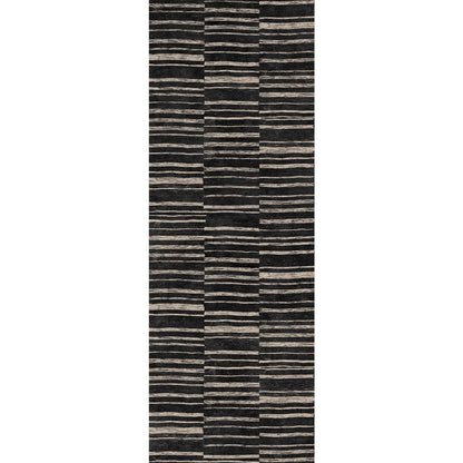 Sahara Black & Natural Rug