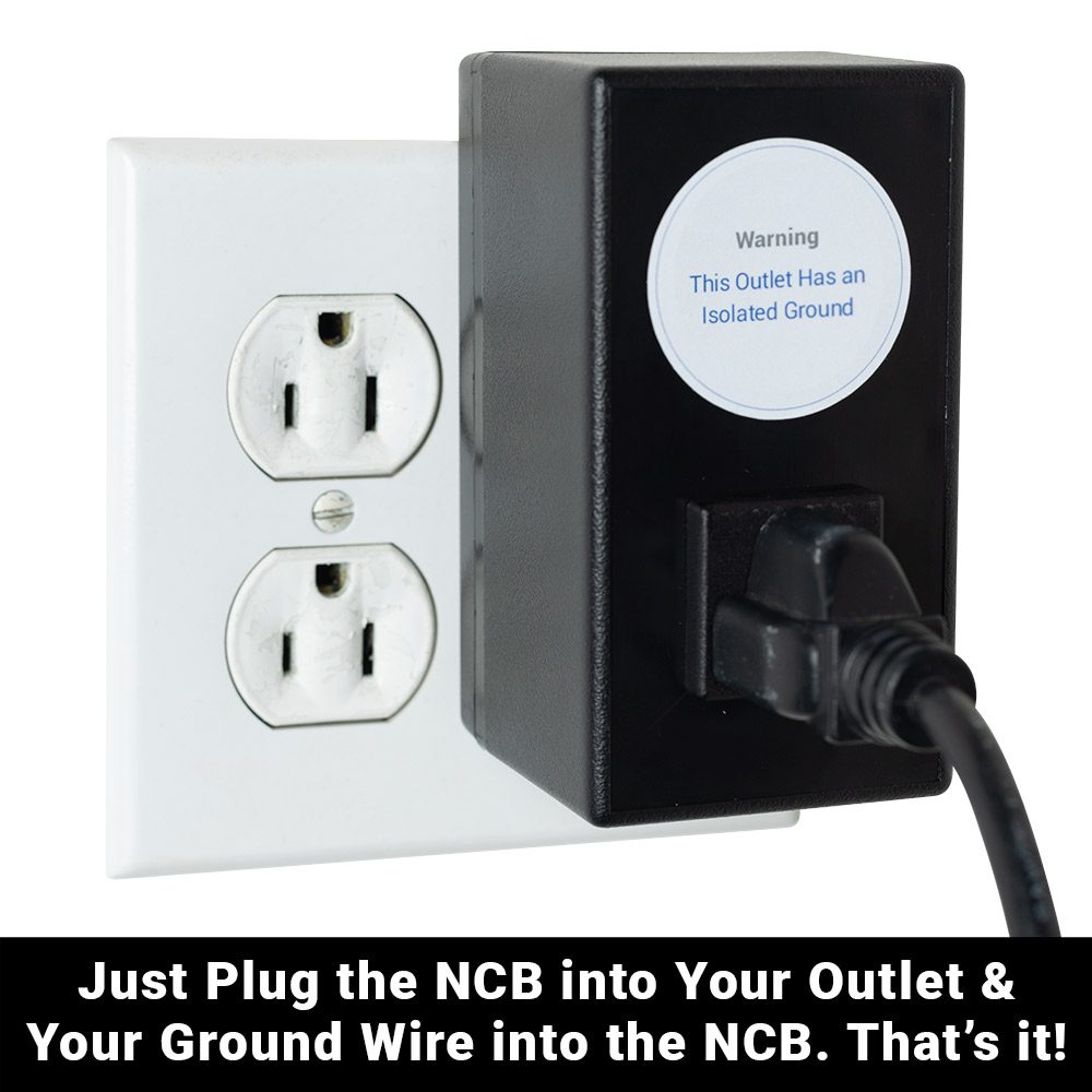 The NCB Plug Dirty Electricity Filter for Grounding from SYB