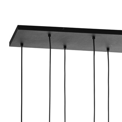 CUBUS Graphite Glass Scandinavian Pendant Light 8