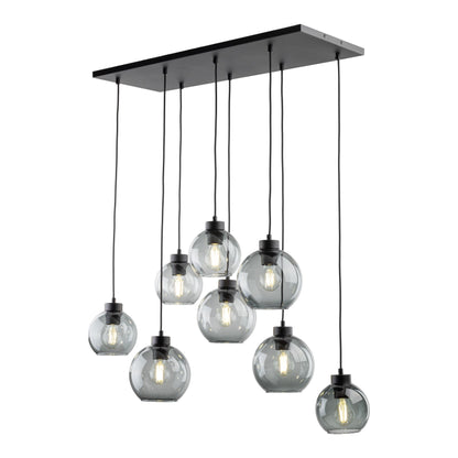 CUBUS Graphite Glass Scandinavian Pendant Light 8