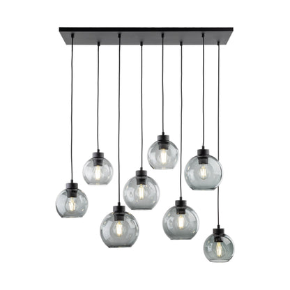 CUBUS Graphite Glass Scandinavian Pendant Light 8