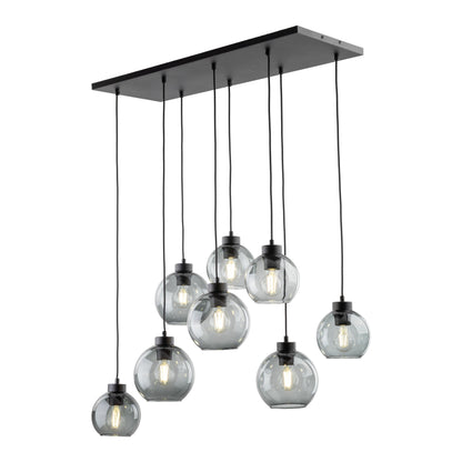 CUBUS Graphite Glass Scandinavian Pendant Light 8