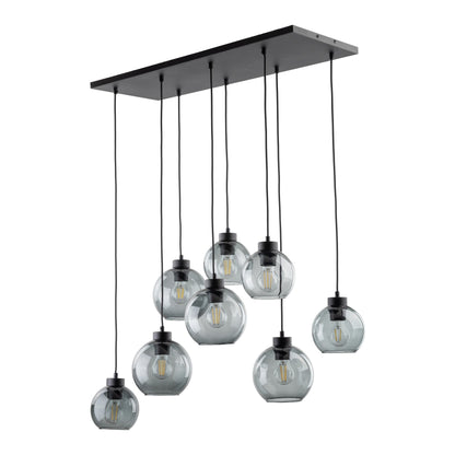 CUBUS Graphite Glass Scandinavian Pendant Light 8