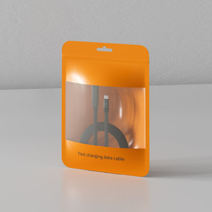 Fast Charging Foldable Bracket Data Cable 2-in-1 240w / Black / English Pouch Home office & gaming technology