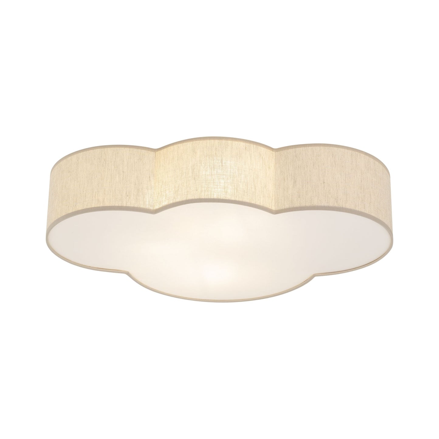 CLOUD Linen Flush Mount Light
