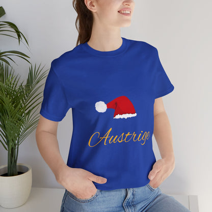 Austrige - T-shirt à manches courtes unisexe en jersey (spécial Noël)