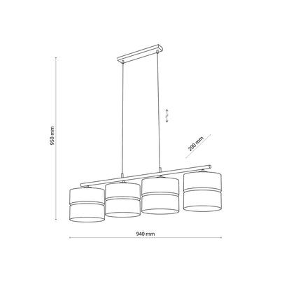 NICOL Scandinavian Pendant Light